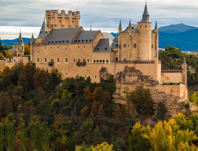 Castle Of Alaejos, Spain
